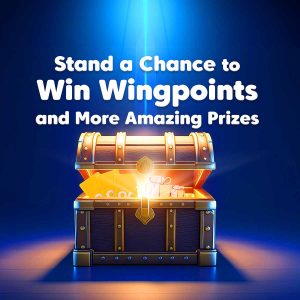 Unlock Amazing Wingpoints and Fantastic Rewards with Treasure Hunt!