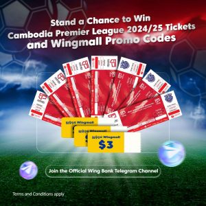 Chance to win tickets to the Cambodian Premier League and Wingmall promo code