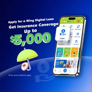 Apply for Wing <br/>Digital Loan Get Insurance<br/>Coverage Up to $5,000