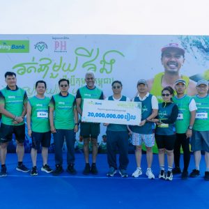 Run with Wing Raises 20 Million Riel to Support Cambodian Children’s Healthcare