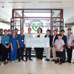 Wing Bank & SISC Raise Over $7,000 for Angkor Hospital for Children